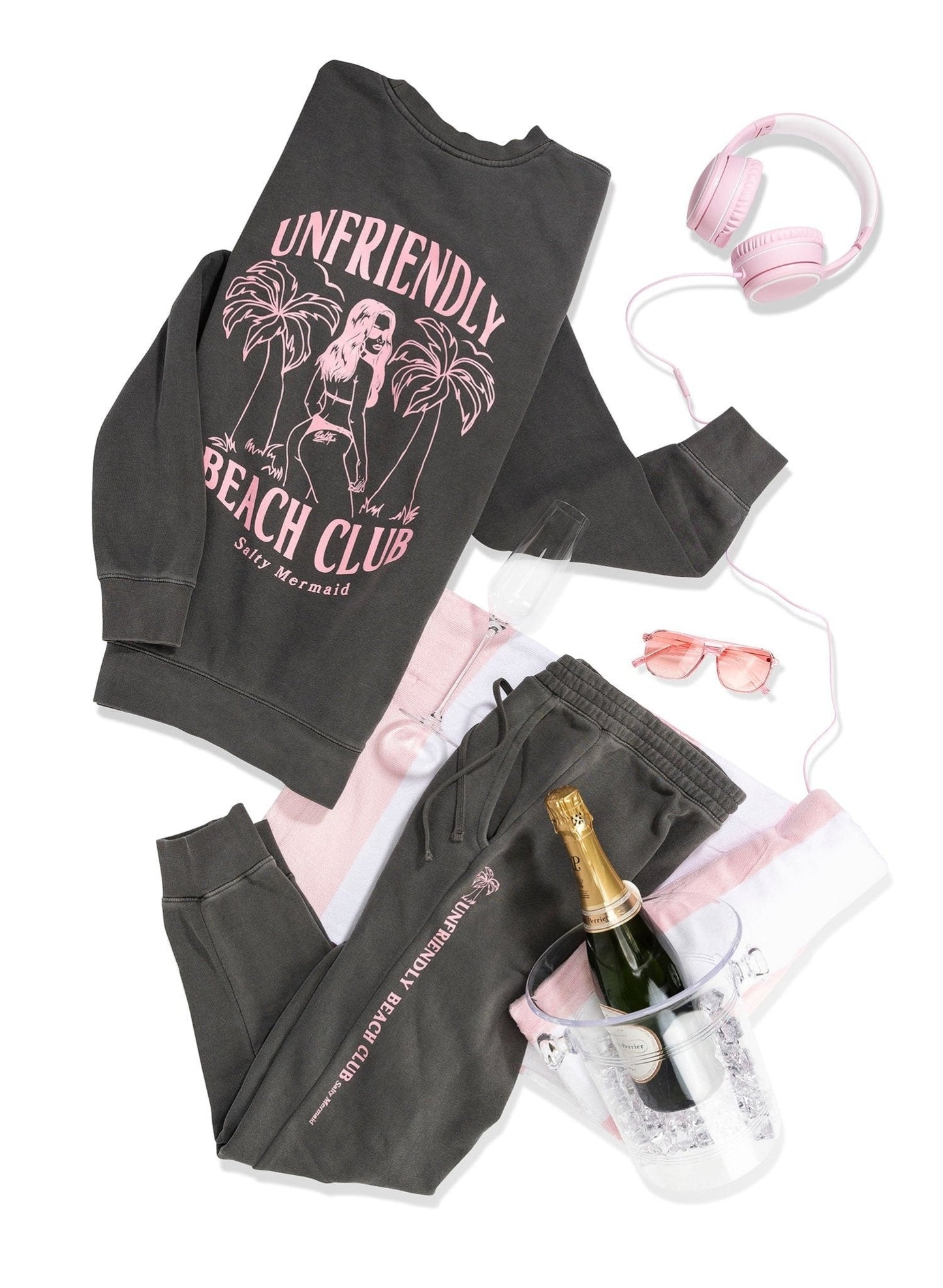 'Unfriendly Beach Club'  Lounge Joggers