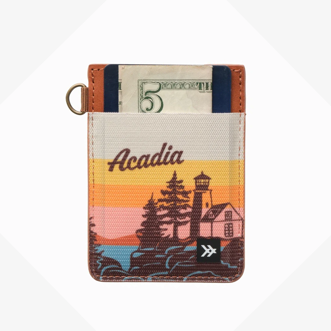 Acadia - Vertical Leather Wallet