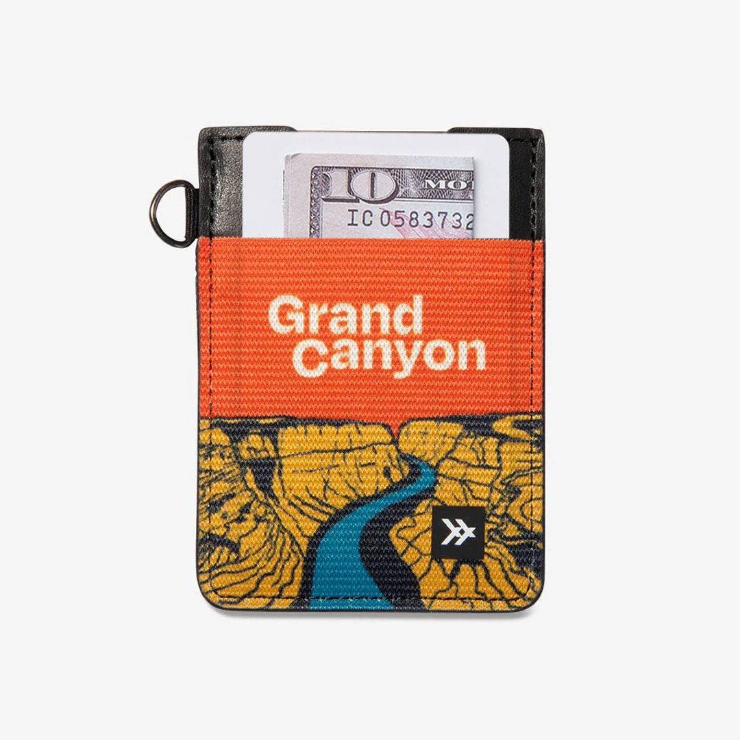 Grand Canyon - Vertical Leather Wallet