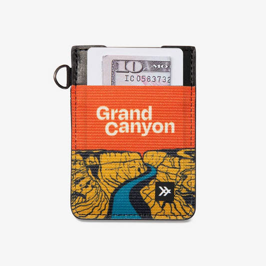 Grand Canyon - Vertical Leather Wallet