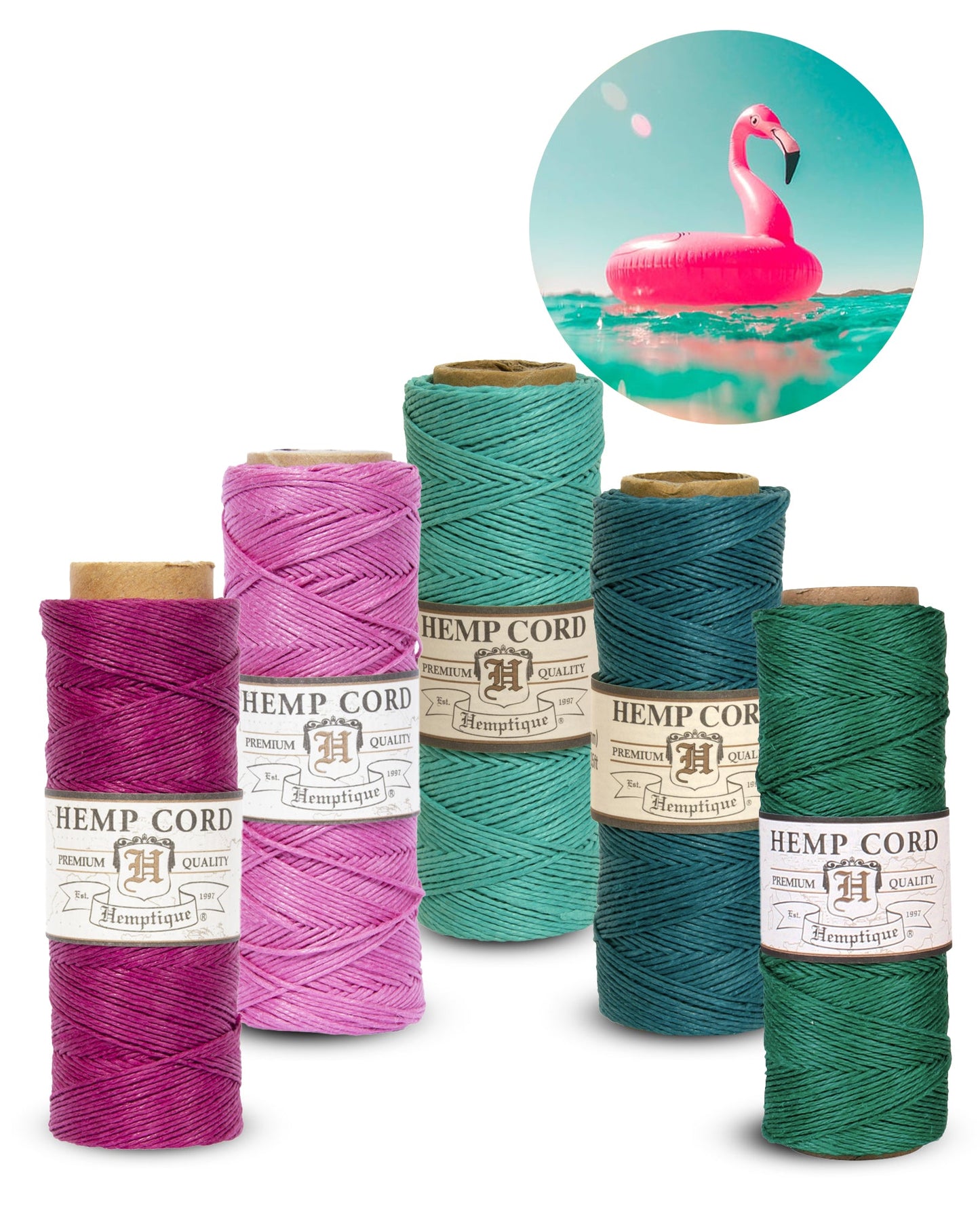 Value Packs #10 (0.5mm) Hemp Cord Spools