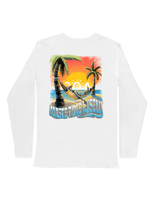 Waste Time Wisely Beach Blonde Ale Recycled Long Sleeve T-Shirt