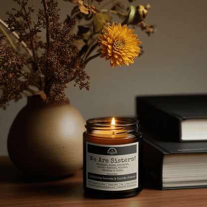 We Are Sisters 9oz Family Candle Malicious Women Co