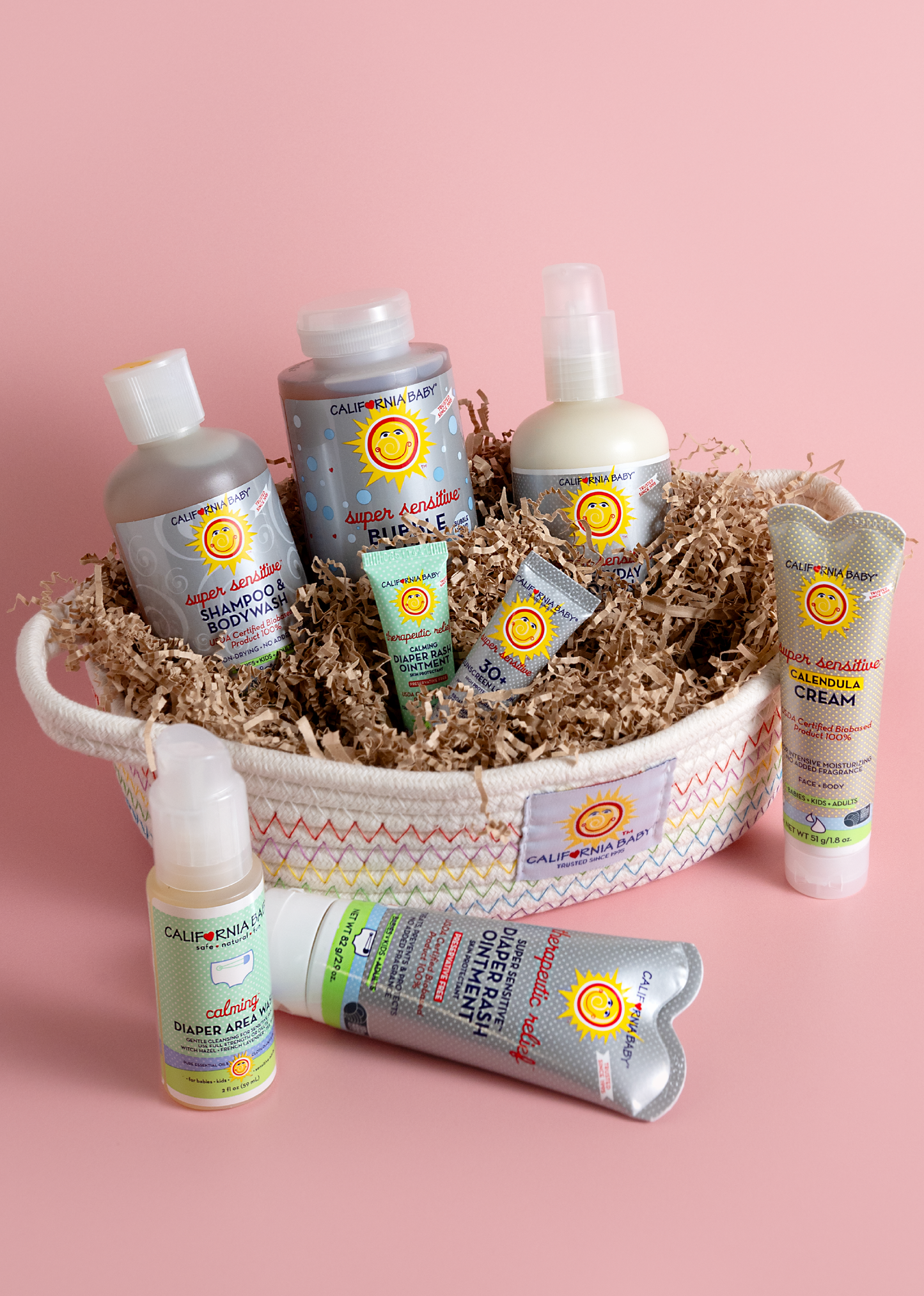 Welcome Baby Gift Basket