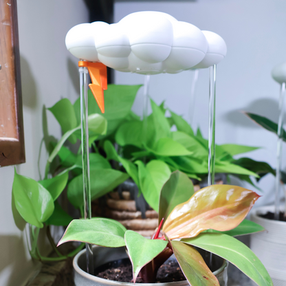 Original Dripping Rain Cloud with Lightning Bolt Charm