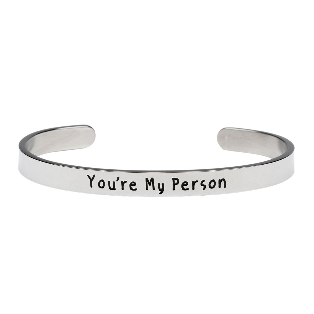 You're My Person - Bangle Bracelet
