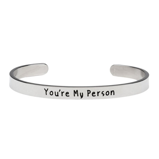 You're My Person - Bangle Bracelet