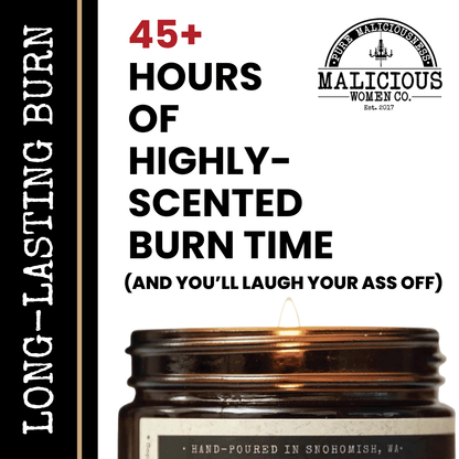 Proud Parent Of A Dramatic Dog | Scent: Citron & Stone | 9oz Family Candle | Malicious Women Co