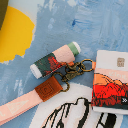 Zion - Chapstick Holder Keychain