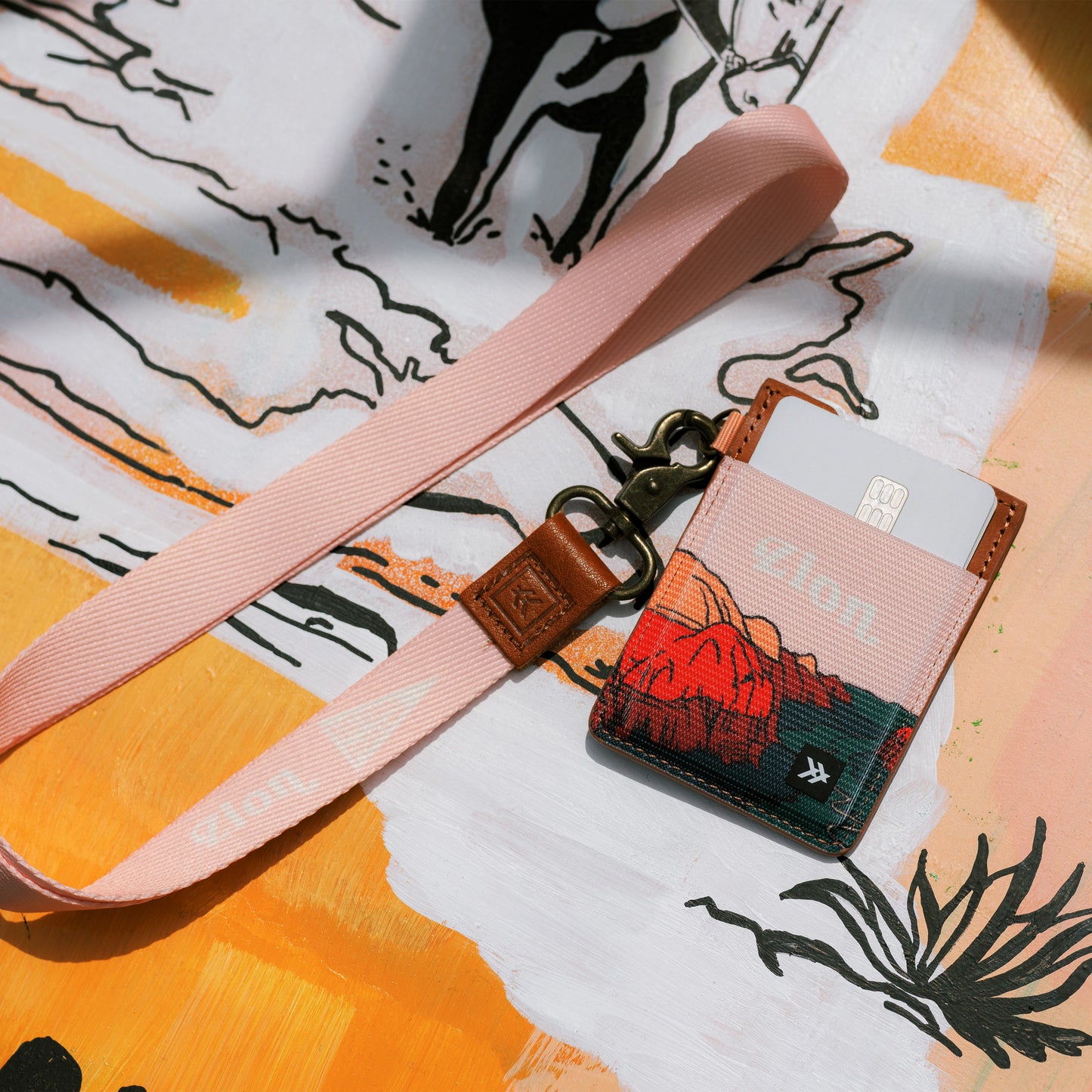 Zion - Vertical Leather Wallet