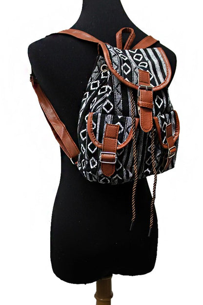 Juniors Boho Concert Festival Backpack