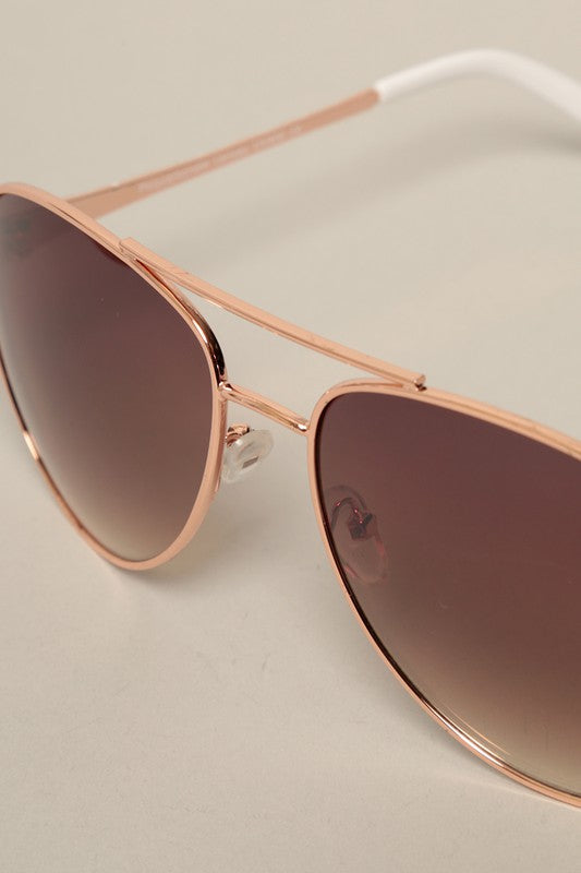 Women's Art Deco Aviator Sunglasses
