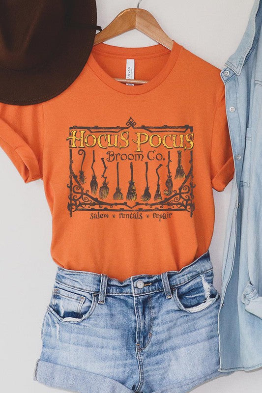 Hocus Pocus Broom Co. Graphic Tee