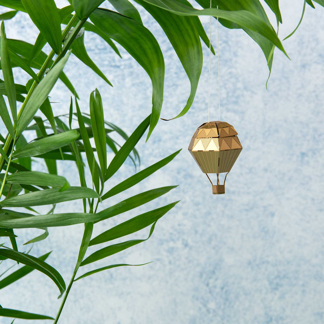 Hot Air Balloon Mini Model - Terrarium Decor DIY Kit