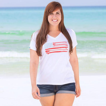 30A® Paddle Board USA Recycled V-Neck
