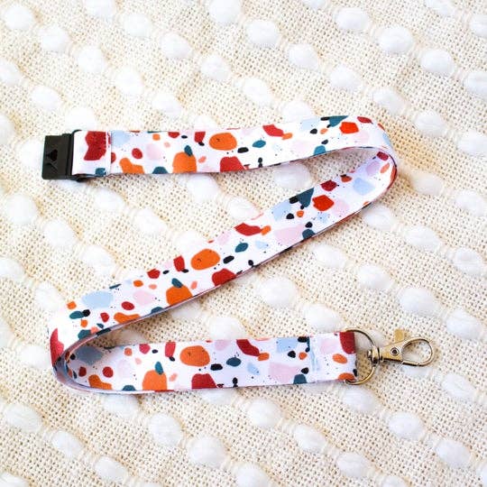 Terrazzo Breakaway Lanyard
