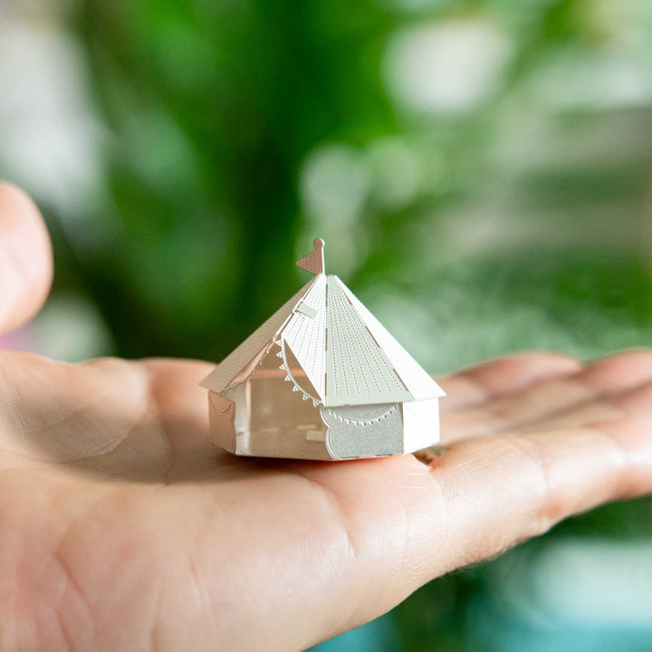Tent Mini Model - Terrarium Decor DIY Kit