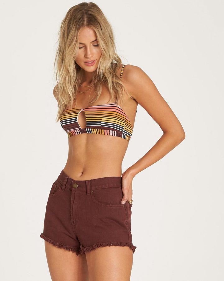 Billabong® Drift Away Denim Short (Coco Berry)