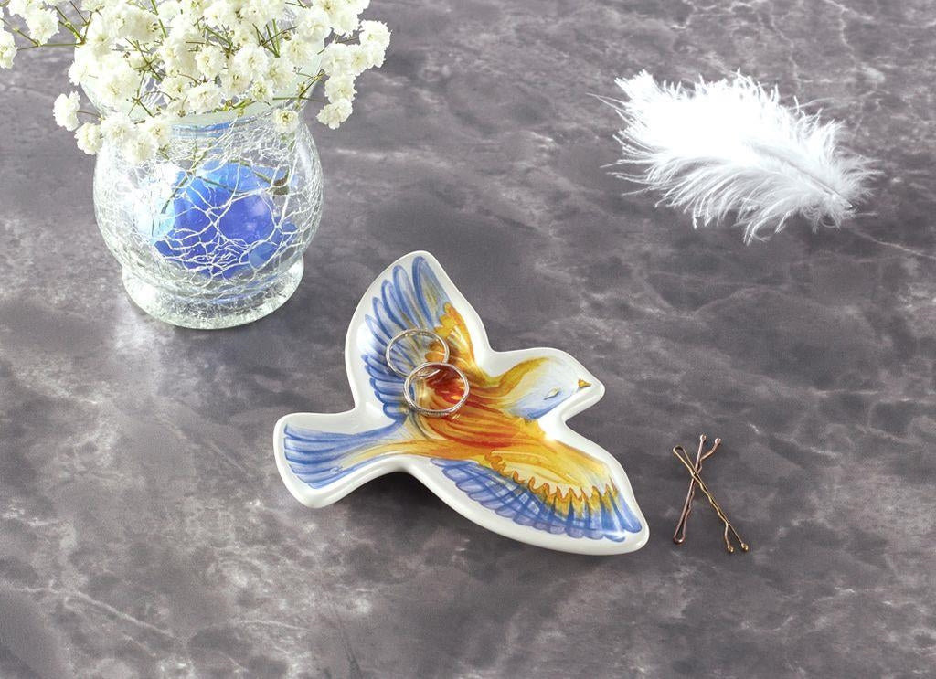 Air Element Bird Trinket Dish by Cherish Flieder