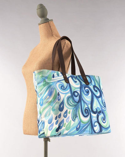Water Element Swells Tote by Cherish Flieder