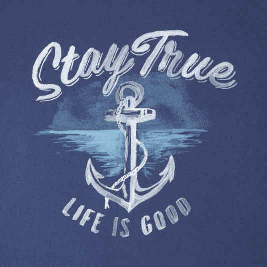 Life Is Good® Women's Stay true Anchor Crusher Tee