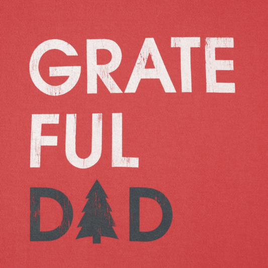 Life Is Good® Men's Grateful Dad Evergreen Long Sleeve Crusher Tee