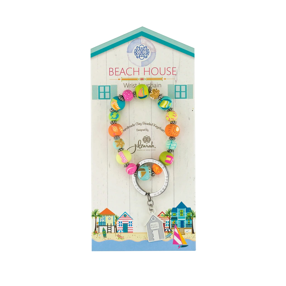 Jilzarah Beach House Wrist Keychain