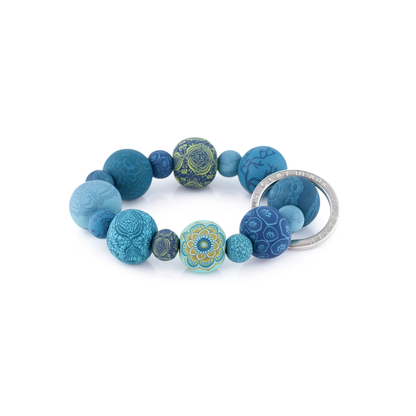 Jilzarah Laguna Blue Wrist Keychain