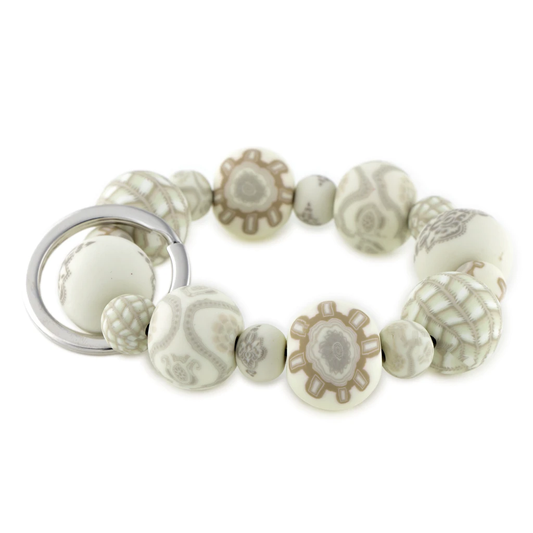 Jilzarah Linen Wrist Keychain