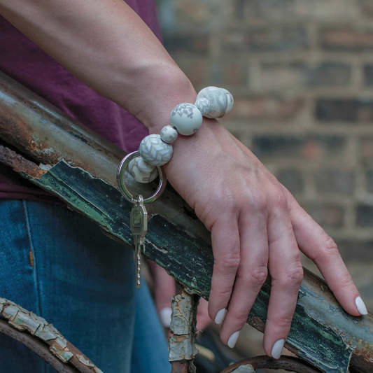 Jilzarah Linen Wrist Keychain