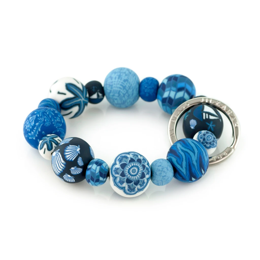 Jilzarah Nautical Blue Wrist Keychain