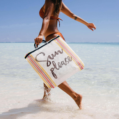 El Tulum Recycled Beach Tote