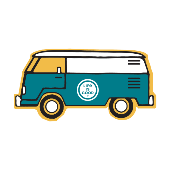 Life Is Good® Happy Van Decal