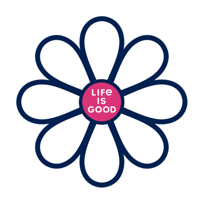 Life Is Good® Simple Daisy Die Cut Sticker