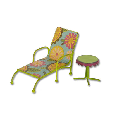 Mini Chaise Lounge with Table