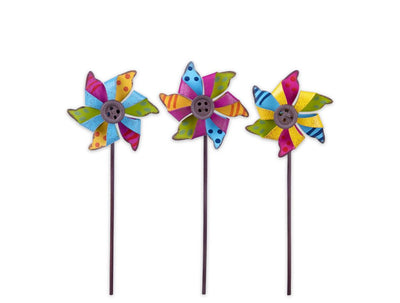 Mini Pinwheel Picks (Set of 3)