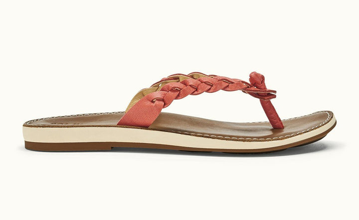 OluKai Women's Kahiko Sandal (Peach)