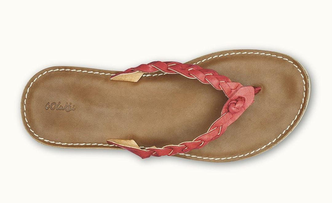 OluKai Women's Kahiko Sandal (Peach)