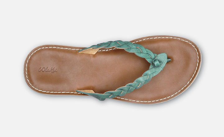 OluKai Women's Kahiko Sandal (Sea Blue)
