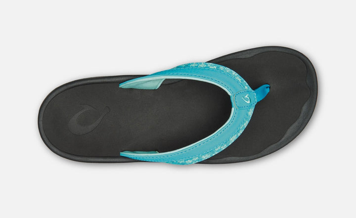 OluKai Women's 'Ohana Koa Sandal (Kai Blue)