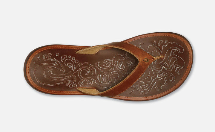 OluKai Women's Paniolo Sandal (Natural)