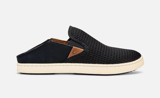 OluKai Women's Pehuea Sneaker (Black)