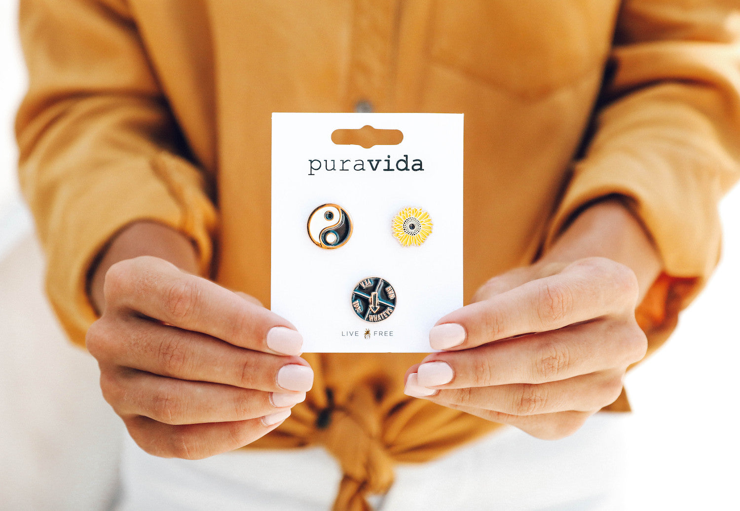Pura Vida 90's Babe Pin Set