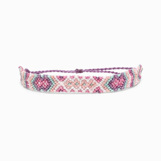 Pura Vida Friendship Macrame Bracelet (Light Purple)