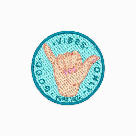 Pura Vida Good Vibes Patch