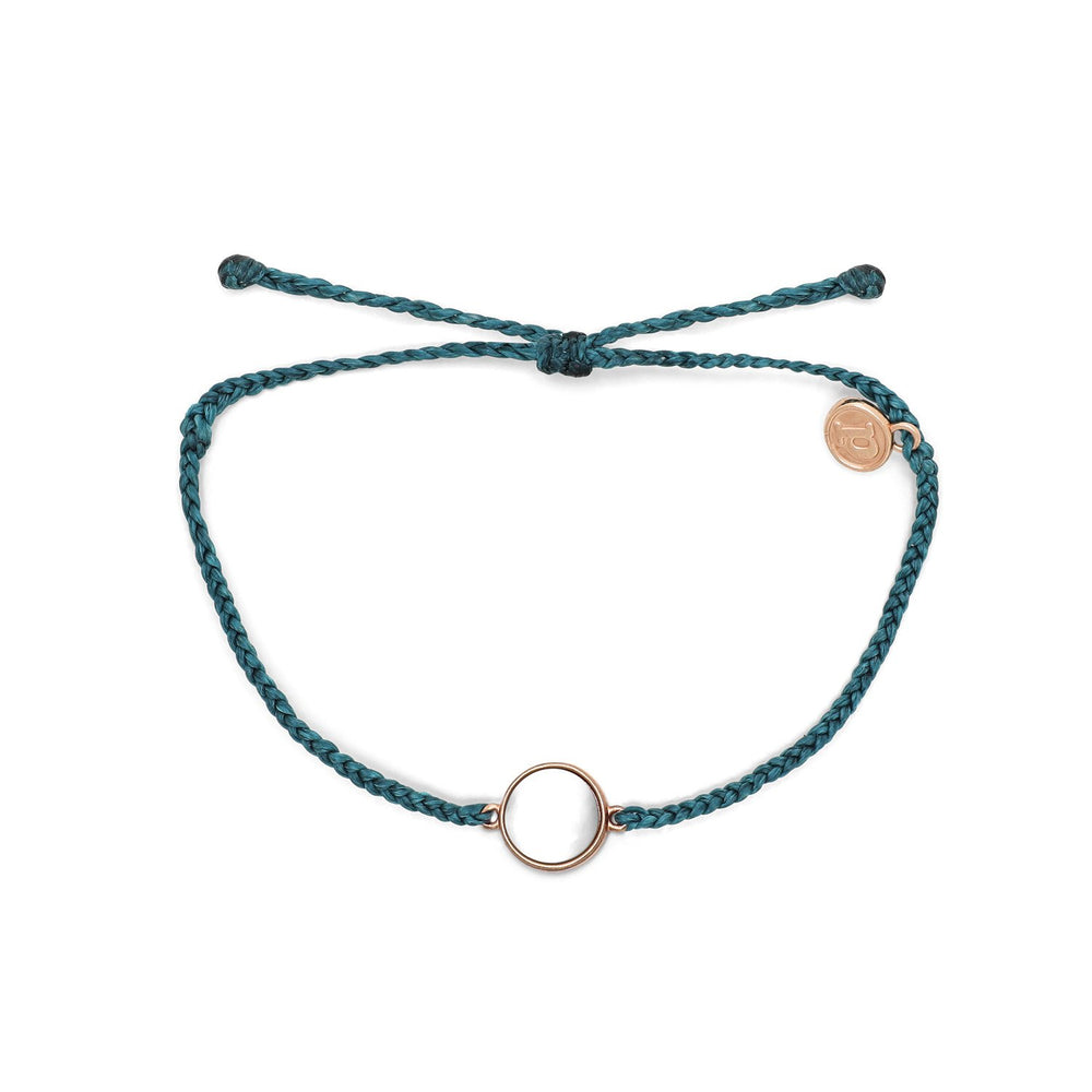 Pura Vida Mother Of Pearl Charm Bracelet - Mediterranean Green