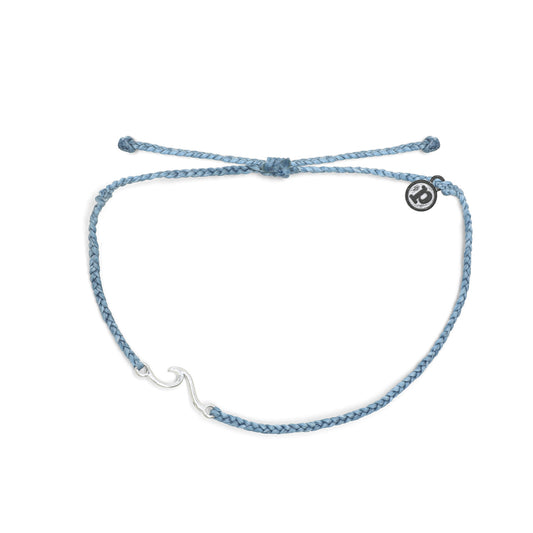 Pura Vida Shoreline Anklet - Sky Blue