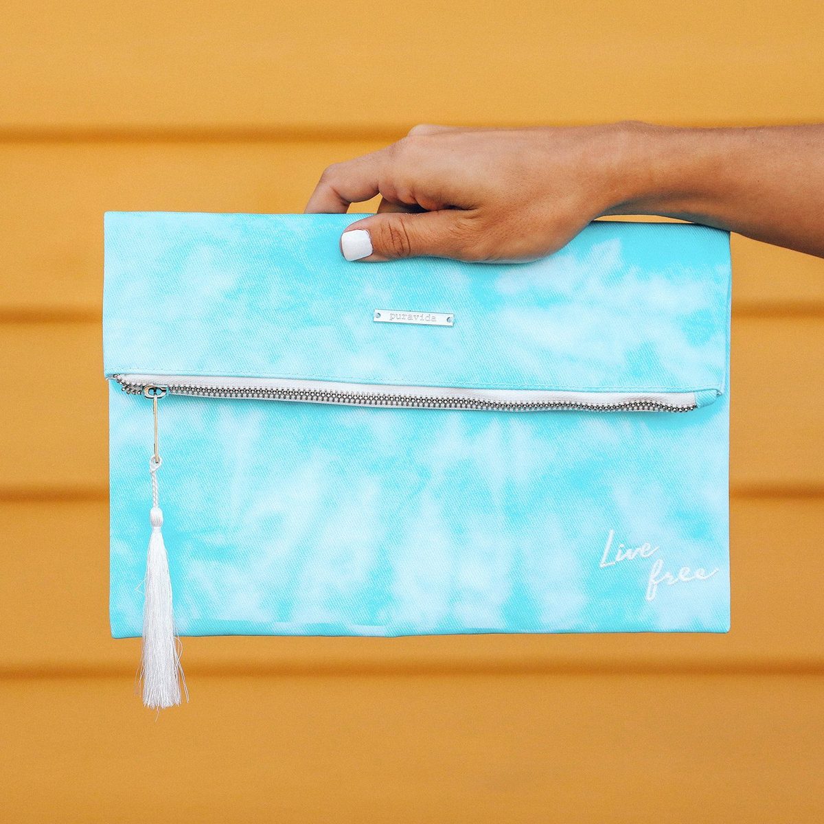 Pura Vida Tie Dye Clutch