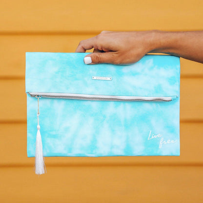 Pura Vida Tie Dye Clutch