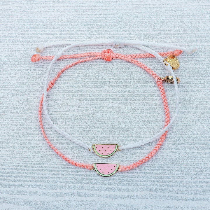 Pura Vida Watermelon Charm Bracelet